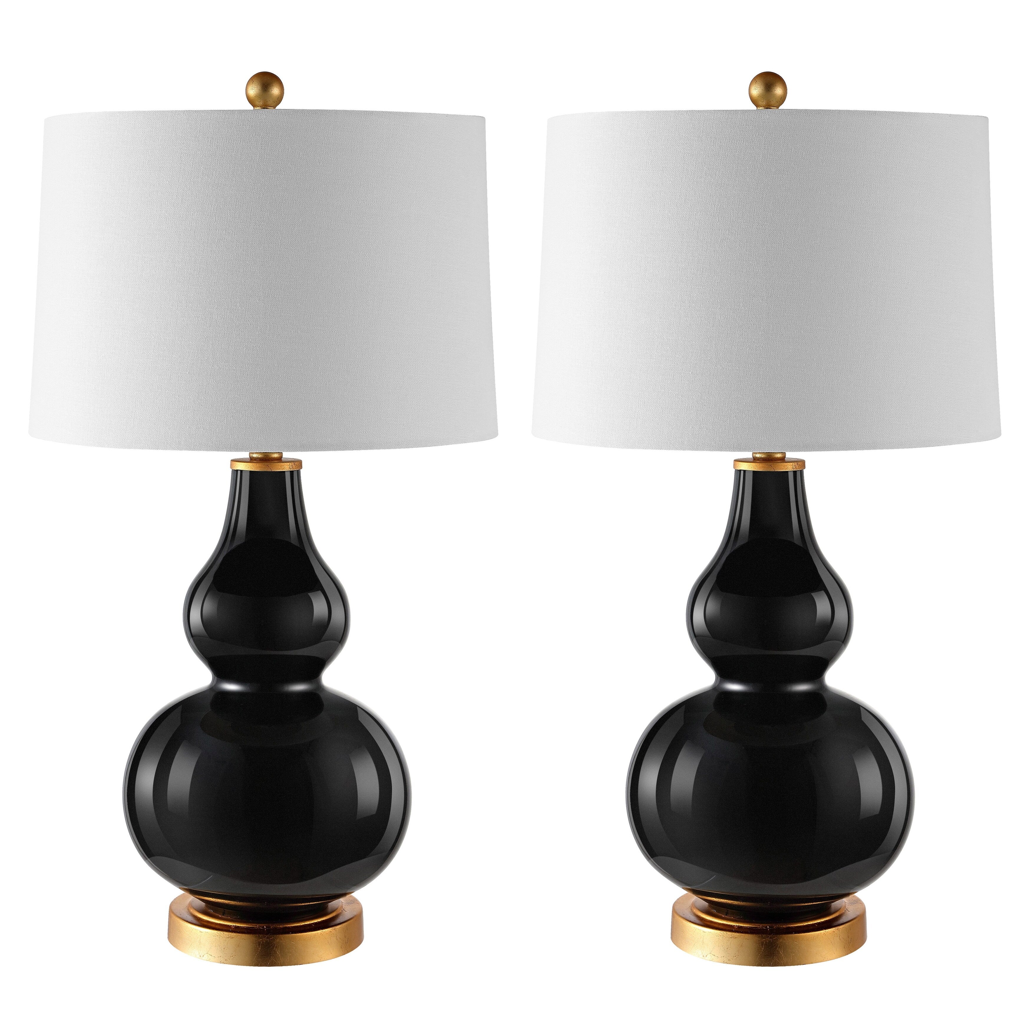 SAFAVIEH Lighting Diede Gourd Table Lamp (Set of 2) - 15x15x28.5 - 15Wx15Dx29H