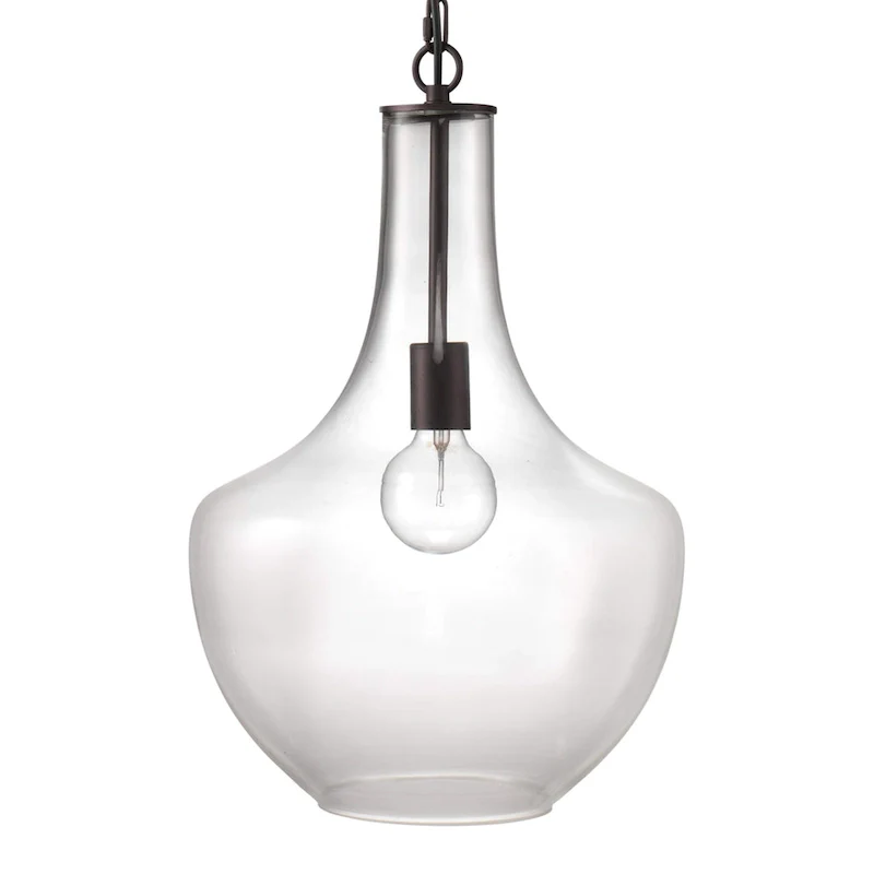Alden Dcor Darien Hand Blown Glass Pendant
