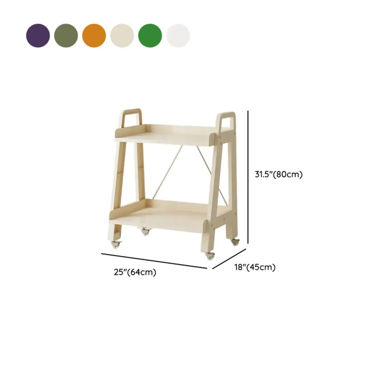 Modern Milky White Four Legs Acrylic Sofa End Table