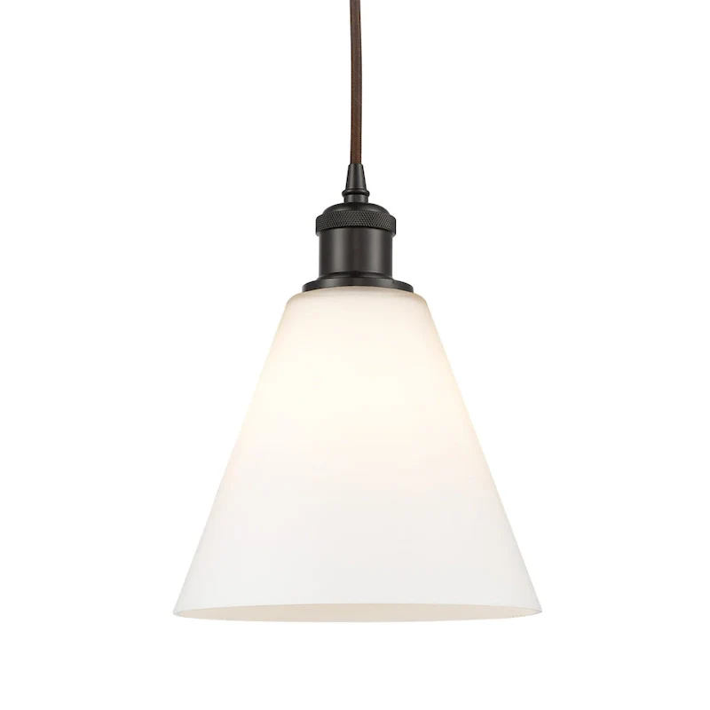 Innovations Lighting 516-1P-12-8 Berkshire Pendant Berkshire 8  Wide