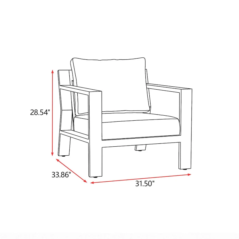 Rhodes 3-Piece Seating Set