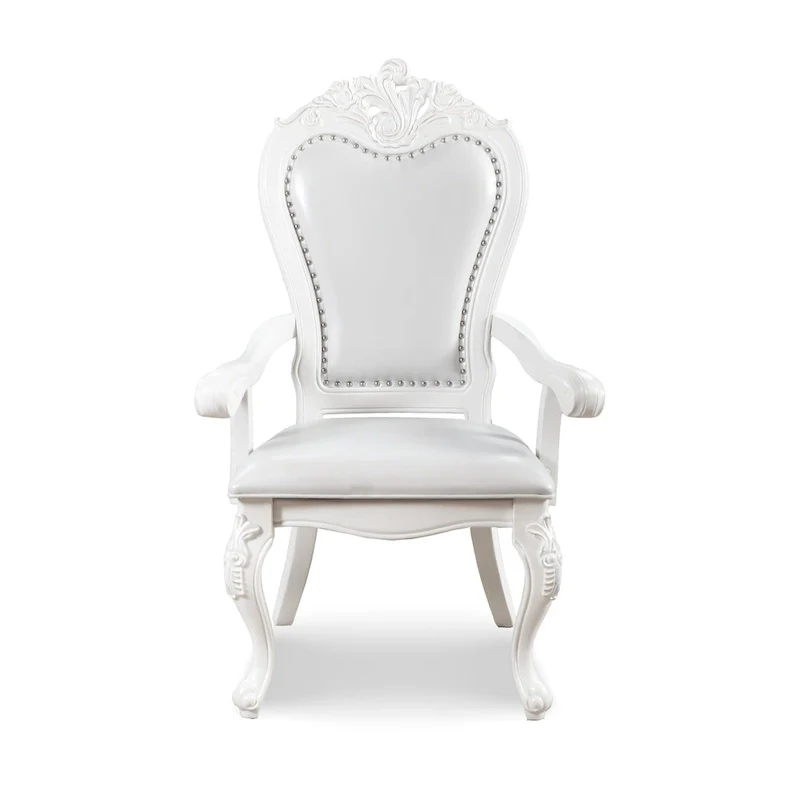 Furniture of America Eugene Traditional Solid Wood 9-Piece Expandable Dining Table Set