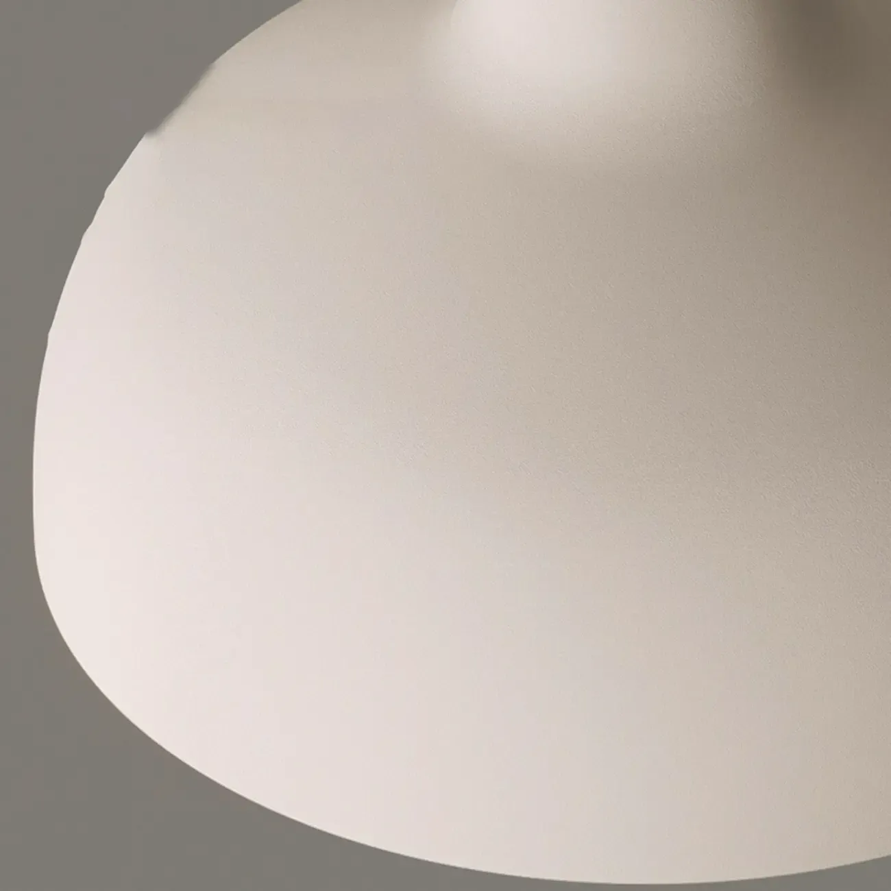 Modern White Metal Bowl Adjustable Kitchen Pendant Light