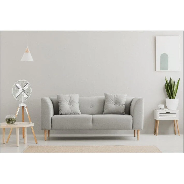 Star Fans Star Tripod 16-inch Stand Fan with Wooden Legs