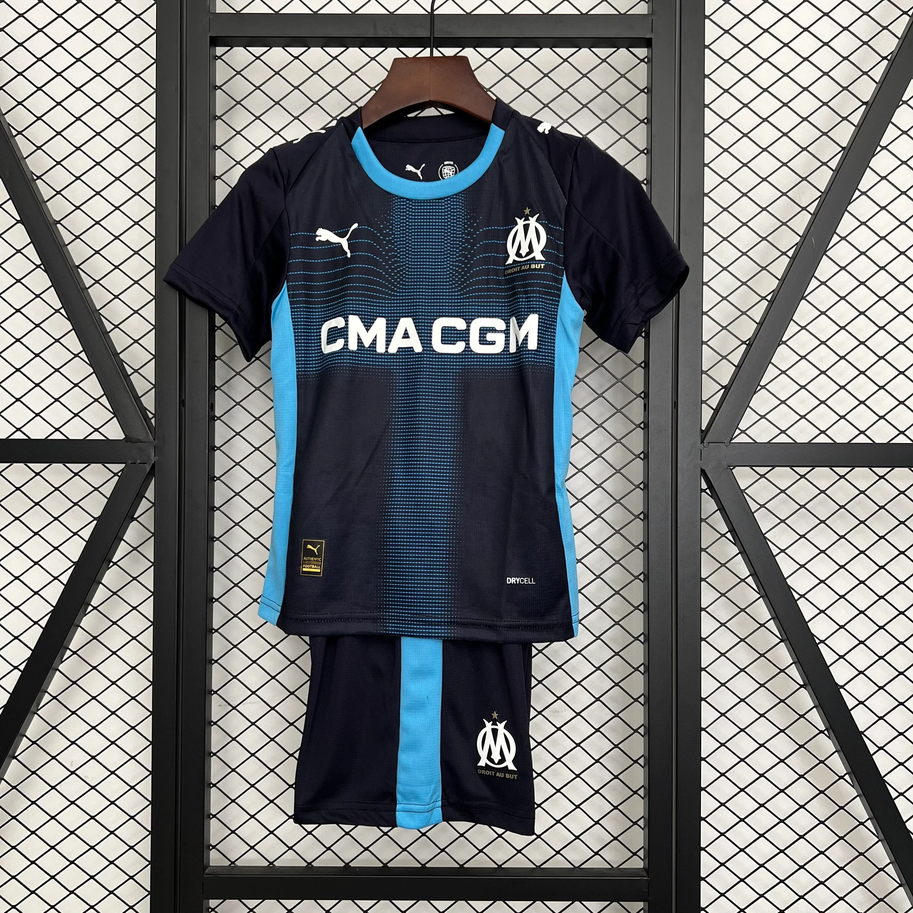 Kit enfant Marseille extérieur 2025-26