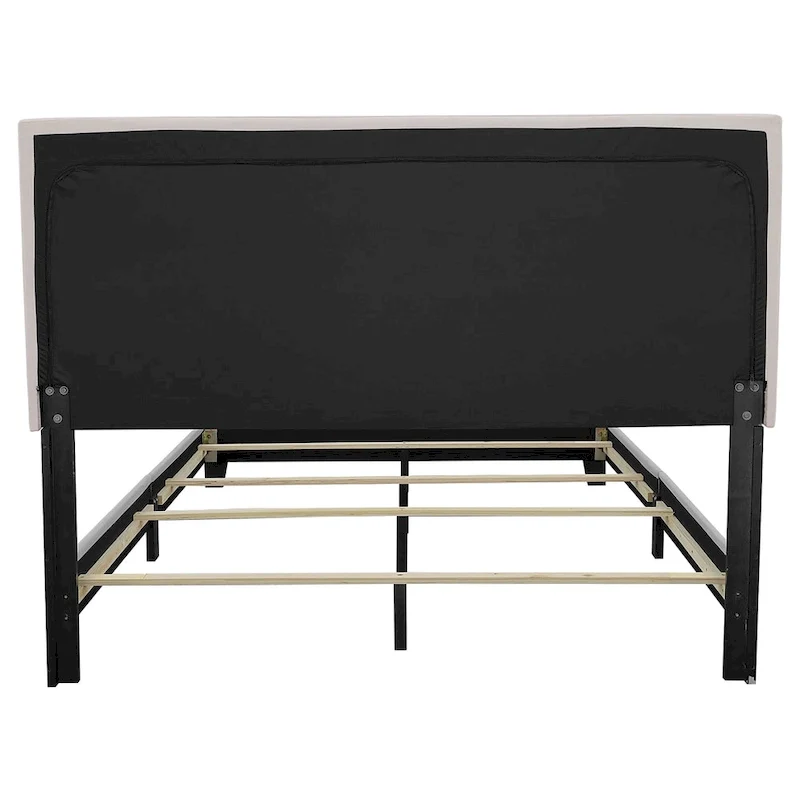 Boyd Transitional Fabric Upholstered Panel Bed