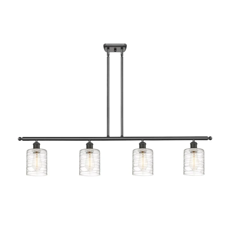 Innovations Lighting Ballston Cobbleskill - 4 Light 48  Island Light