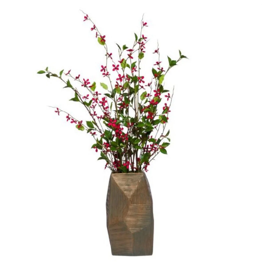 RED MEADOW BLOSSOM IN SM BRONZE TEXTURE