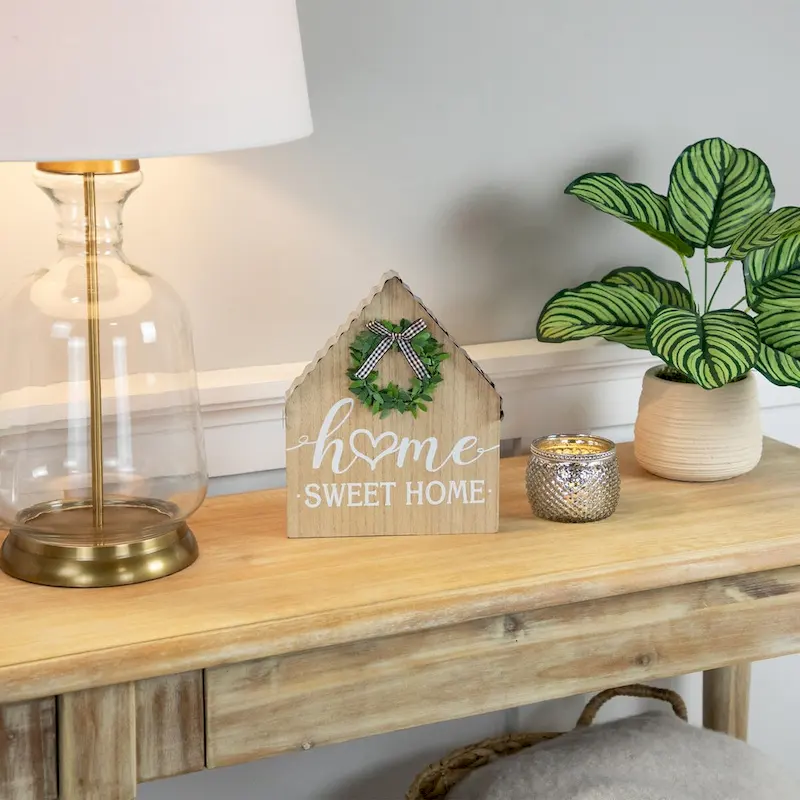 9.75  Home Sweet Home House Tabletop Decoration