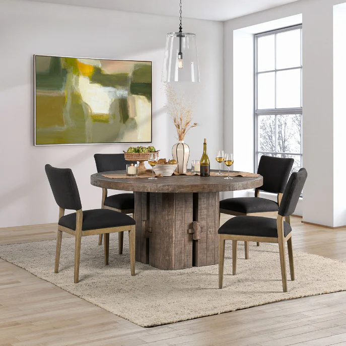 Rosemount Reclaimed Pine 60 Round Dining Table