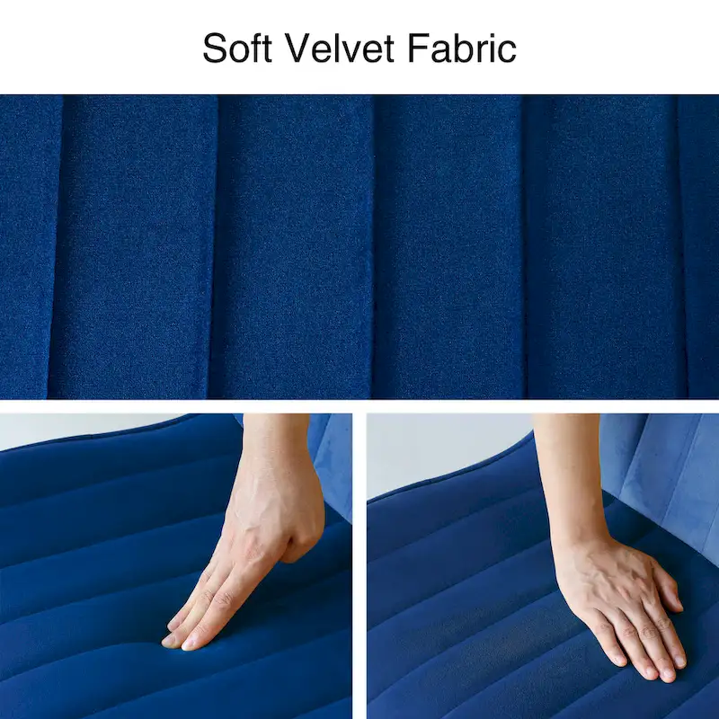 Art Leon Swivel Velvet Bar Stools (Set of 2)