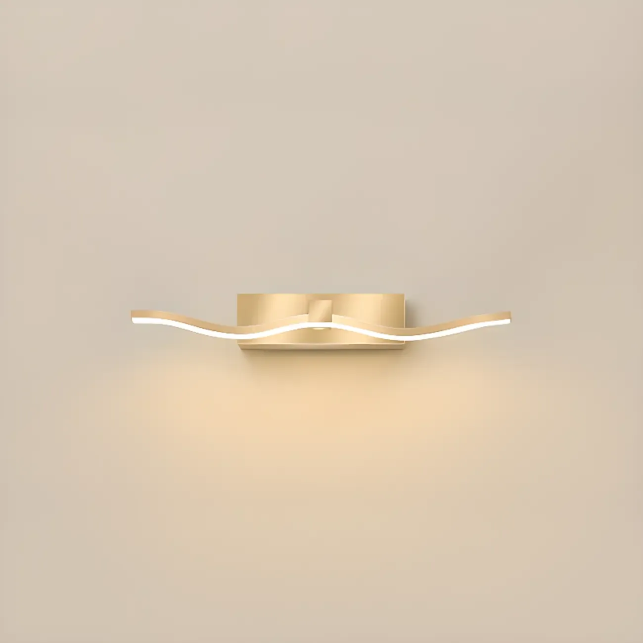 Wall-Mounted Bathroom LED Vanity Light with Silica Gel Shade