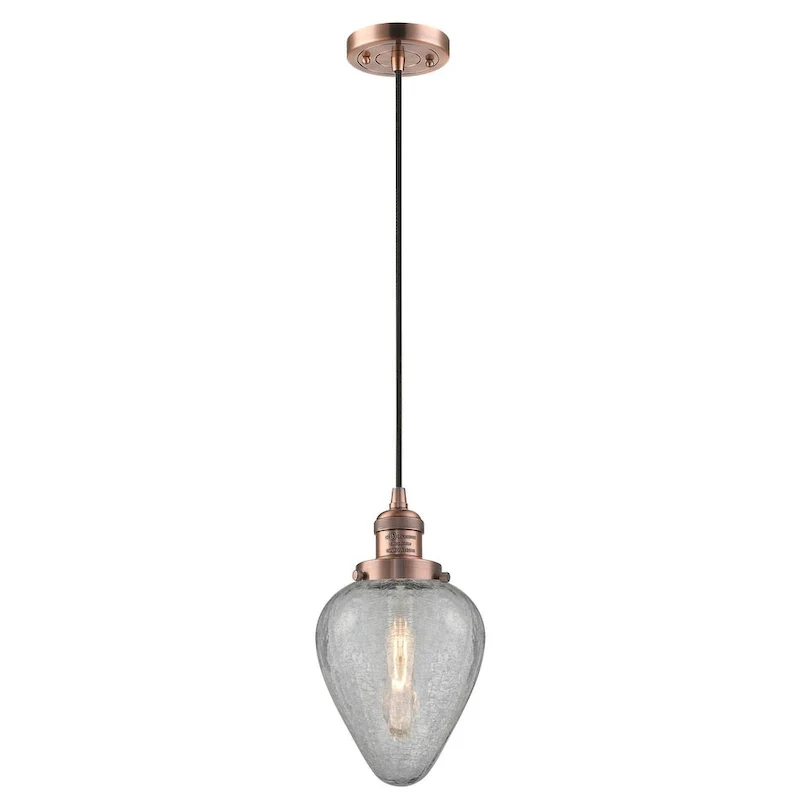 Innovations Lighting Geneseo 7  Wide Mini Pendant - Cord Suspension