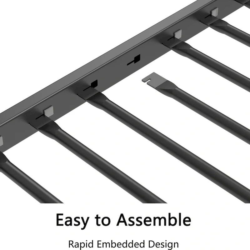 Adin Modern Full Over Full Bunk Bed with Black Metal Guard Rail by Christopher Knight Home