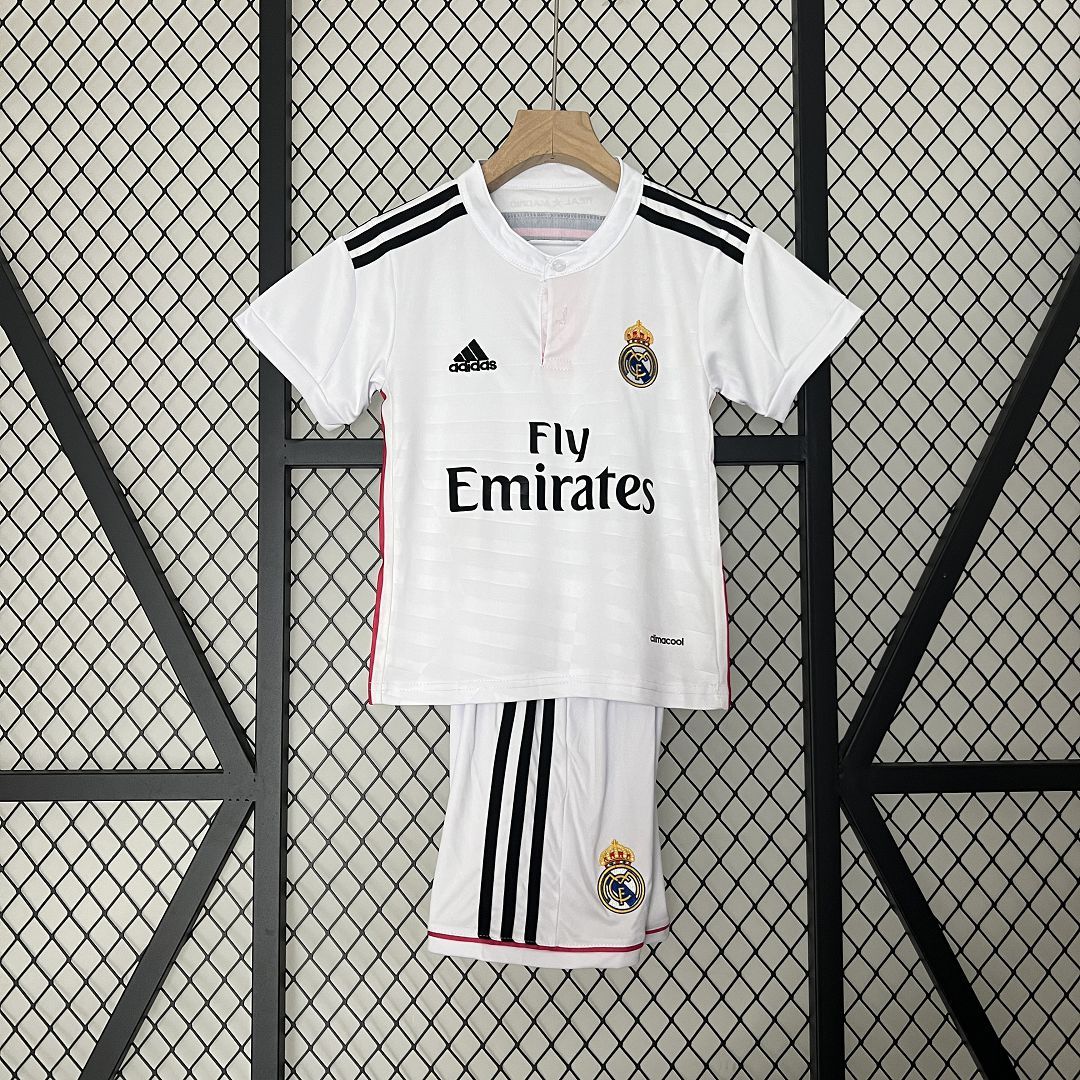 Kit Enfant Retro Real Madrid domicile 2014/15