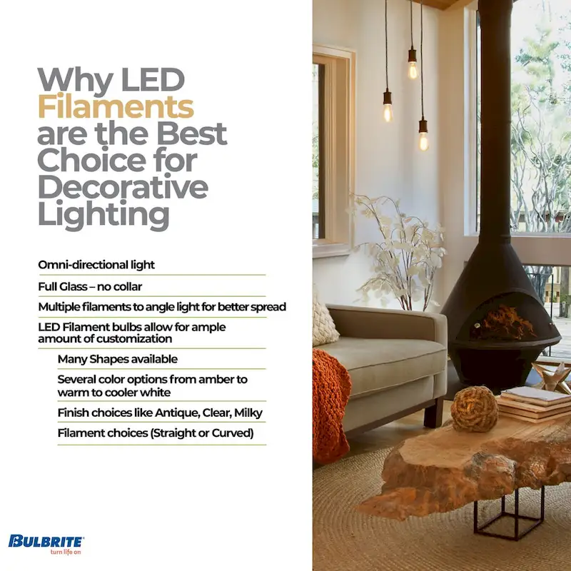 Bulbrite Multi Pack Dimmable G16 Candelabra (E12) LED Bulb