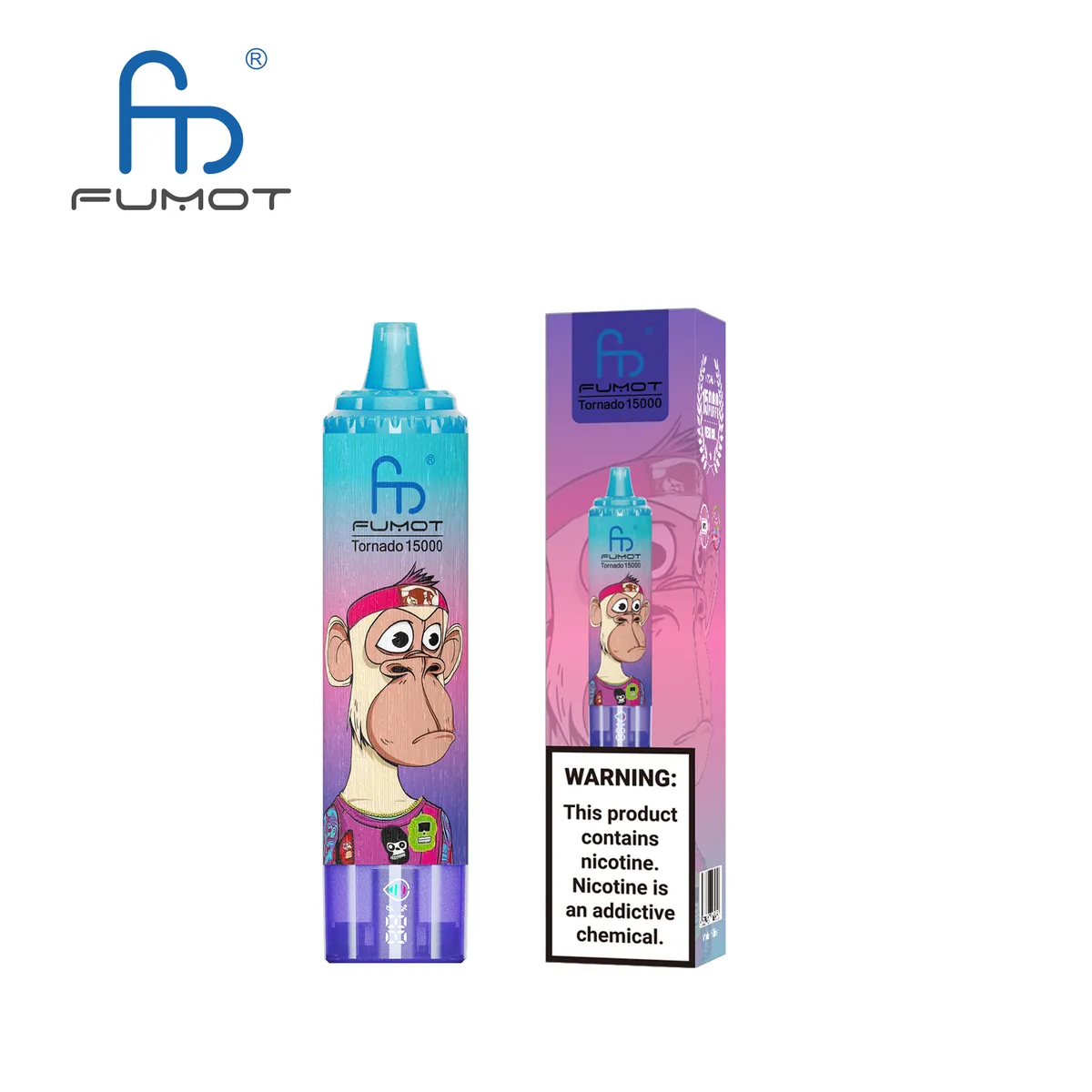 Fumot Tornado 15000 Pina Colada – Einweg-Vape mit Einzelverpackung