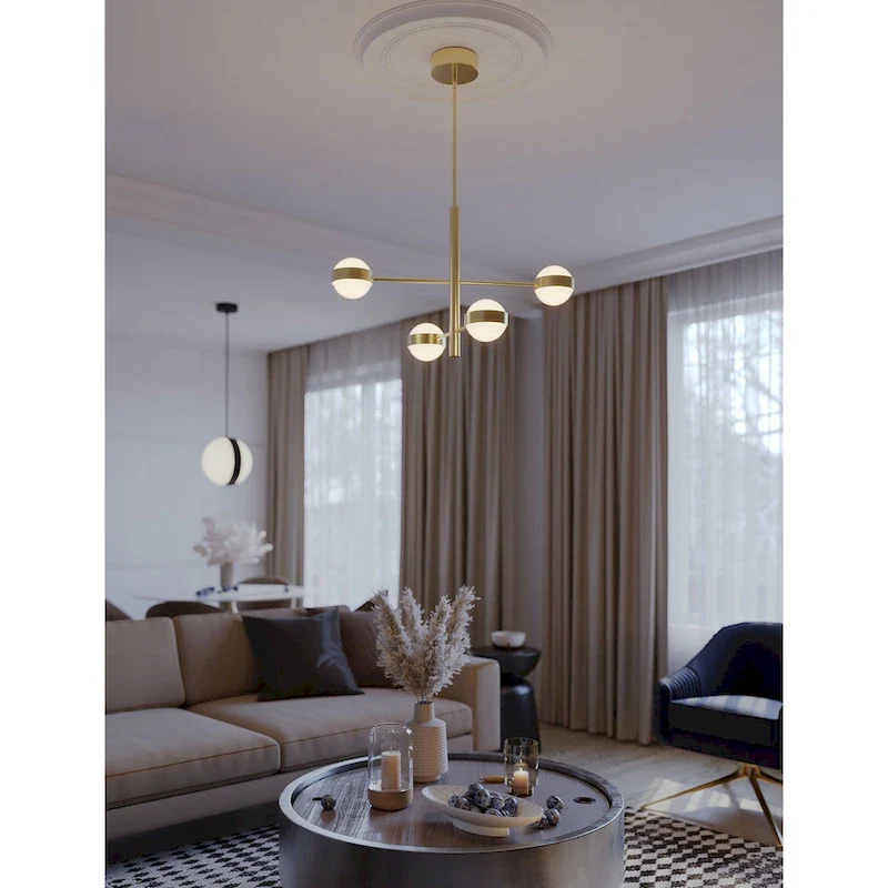 AFX Verona 4  Light LED Pendant Light