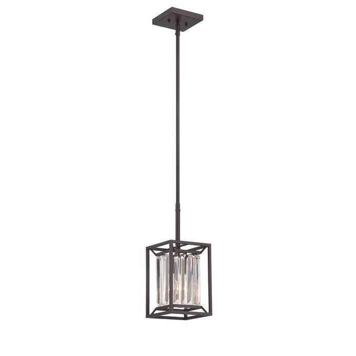 Designers Fountain Linares 6-1/2  Wide Single Light Mini Pendant