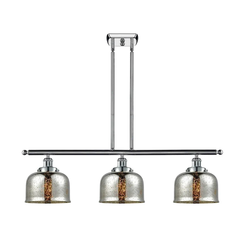 Innovations Lighting Bell - 3 Light 36  Island Light - 8  Shade