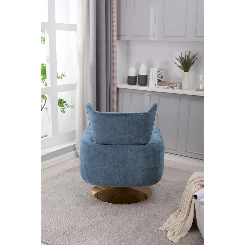 Mid-Century 360-degree Swivel Accent Chair