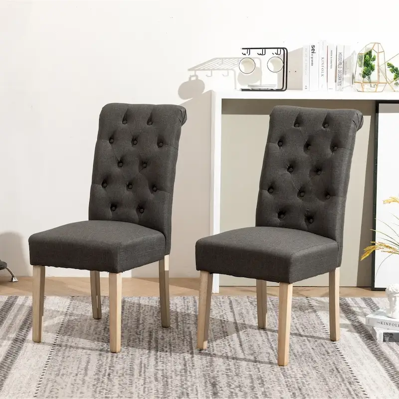 Copper Grove Schwalbach Upholstered Parsons Dining Chair (Set of 2)