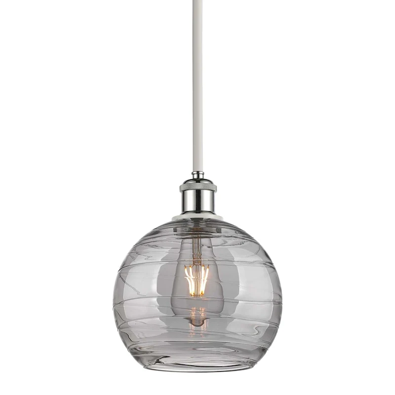 Innovations Lighting 516-1S-10-8 Athens Deco Swirl Pendant Athens Deco