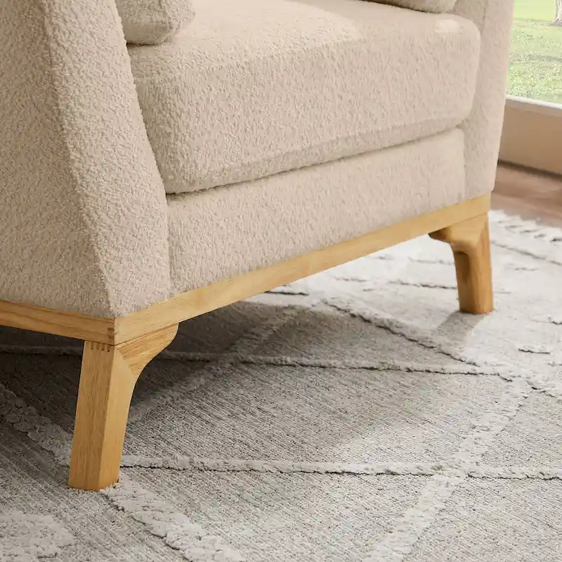 VANOMi 41.7 Modern Flared Arm Accent Chair