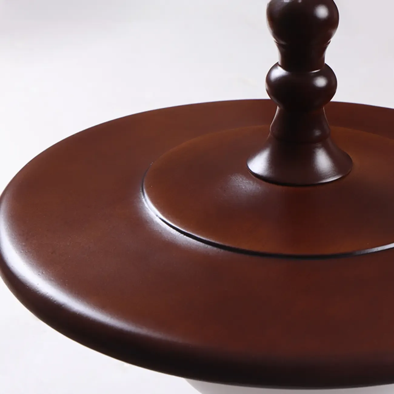 Modern Wood Disc Shape Adjustable Kitchen Island Pendant Light