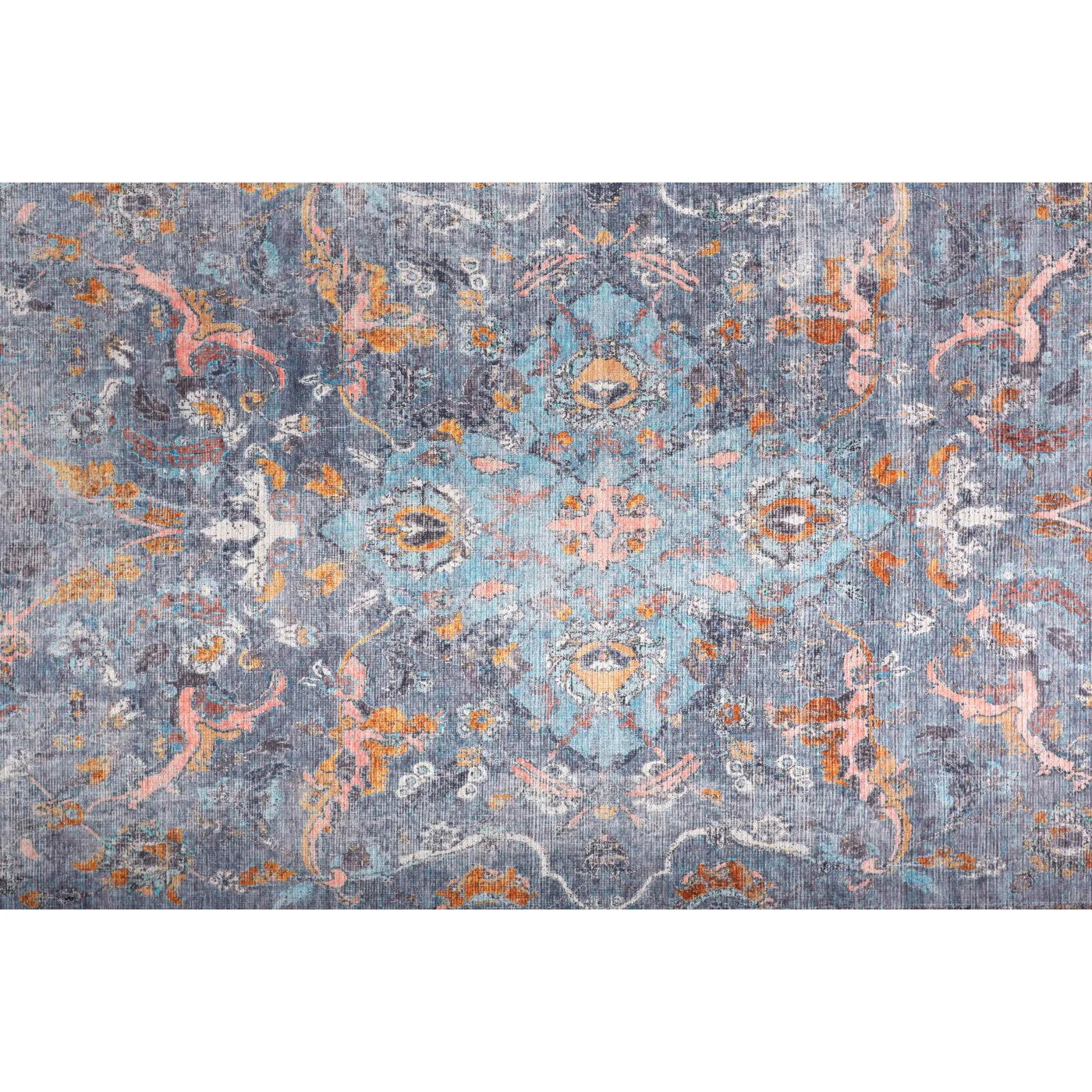 Percy Blue Multi Rug