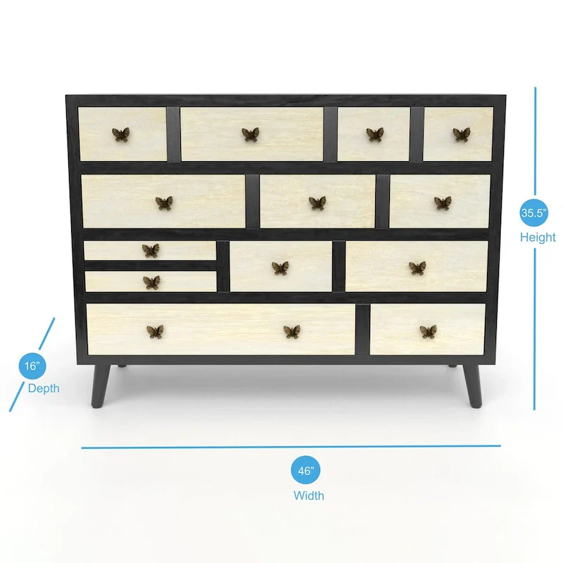 Steve Silver Petoni 13-Drawer Sideboard