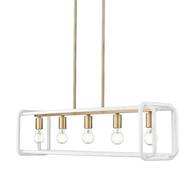 Camden 41.125  Wide 5-Light Linear Pendant