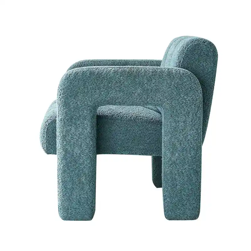 Green Modern 31.1 Accent Chair with High-Density Foam