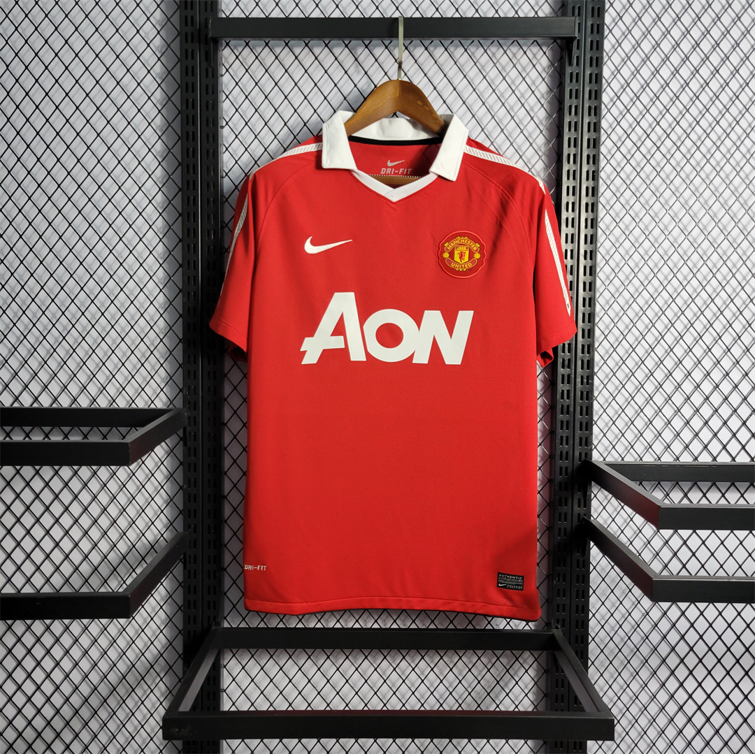Maillot Rétro Manchester United Domicile 2010/11