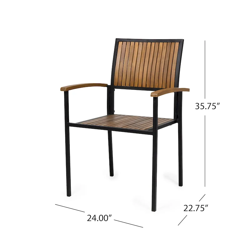 Wood and Metal chair