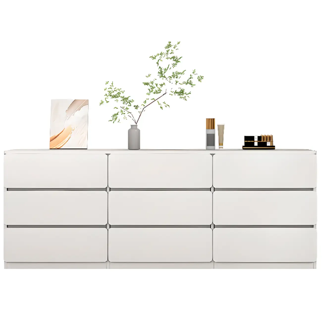 Artistic Rectangle Accent Chests with Free Standing Design