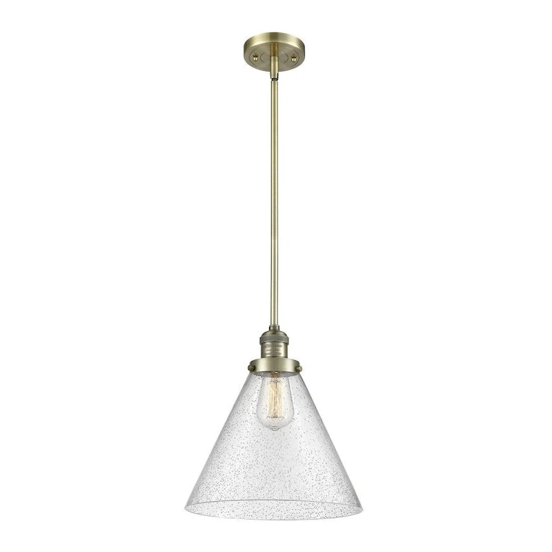 Innovations Lighting X-Large Cone Single Light 12  Wide Pendant with