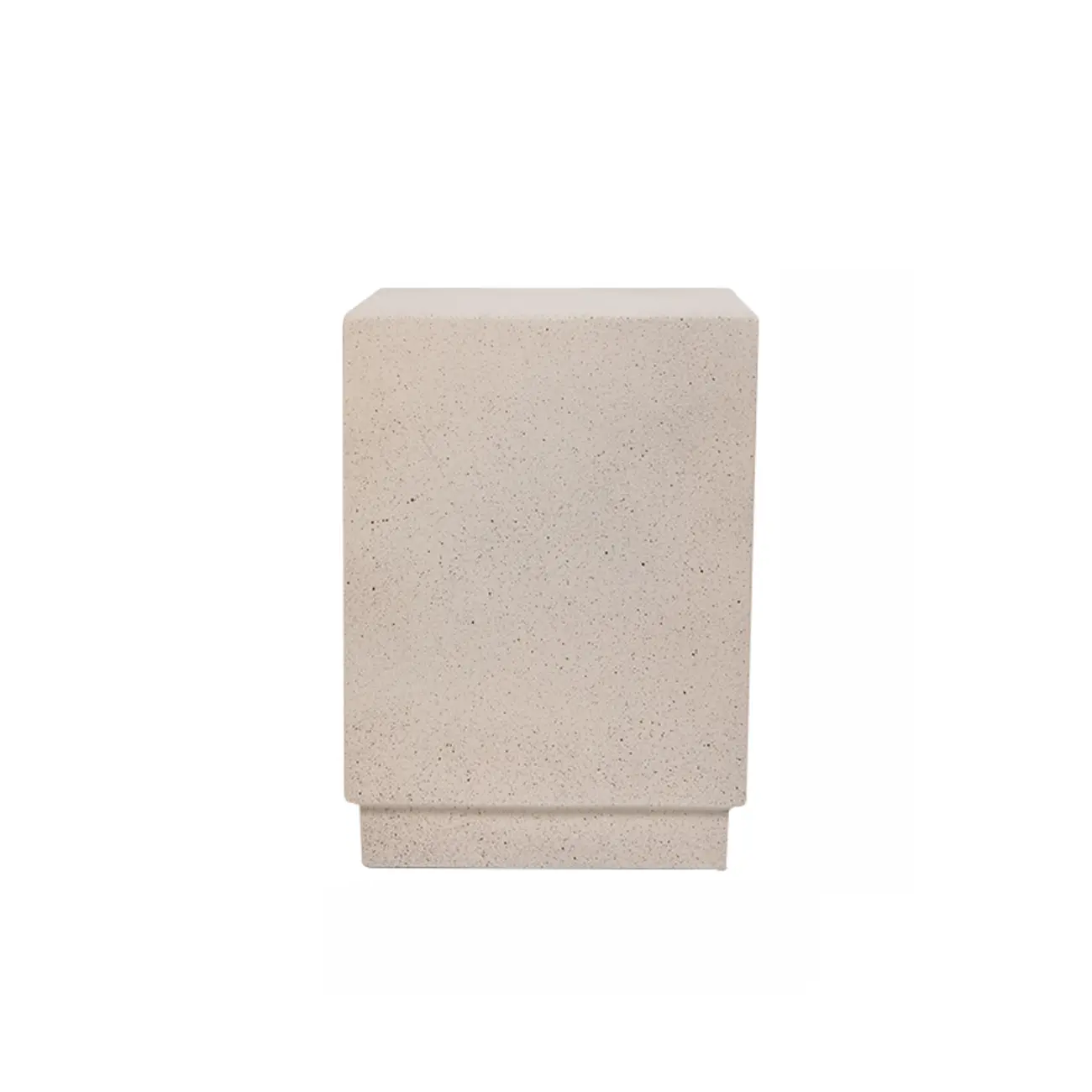 Living Room Modern Concrete Round Side Table