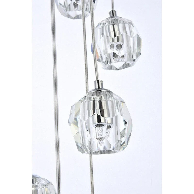 Ella 19-Inch 24-Lights Pendant - N/A