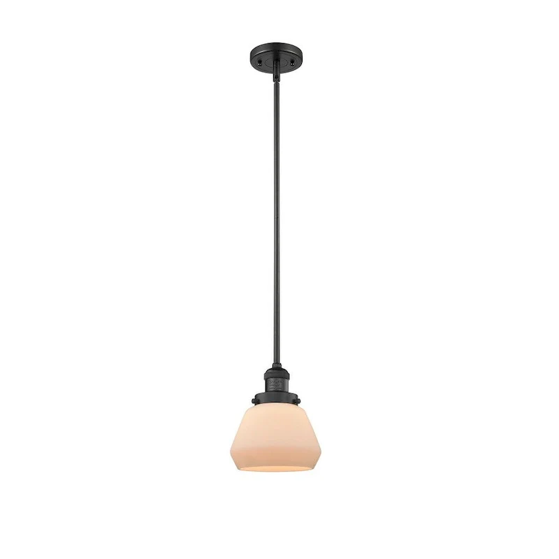 Innovations Lighting Fulton Single Light 7  Wide Mini Pendant with