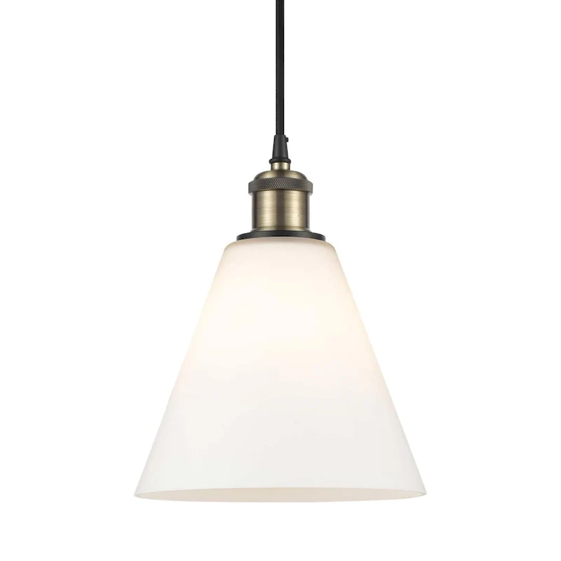 Innovations Lighting 516-1P-12-8 Berkshire Pendant Berkshire 8  Wide
