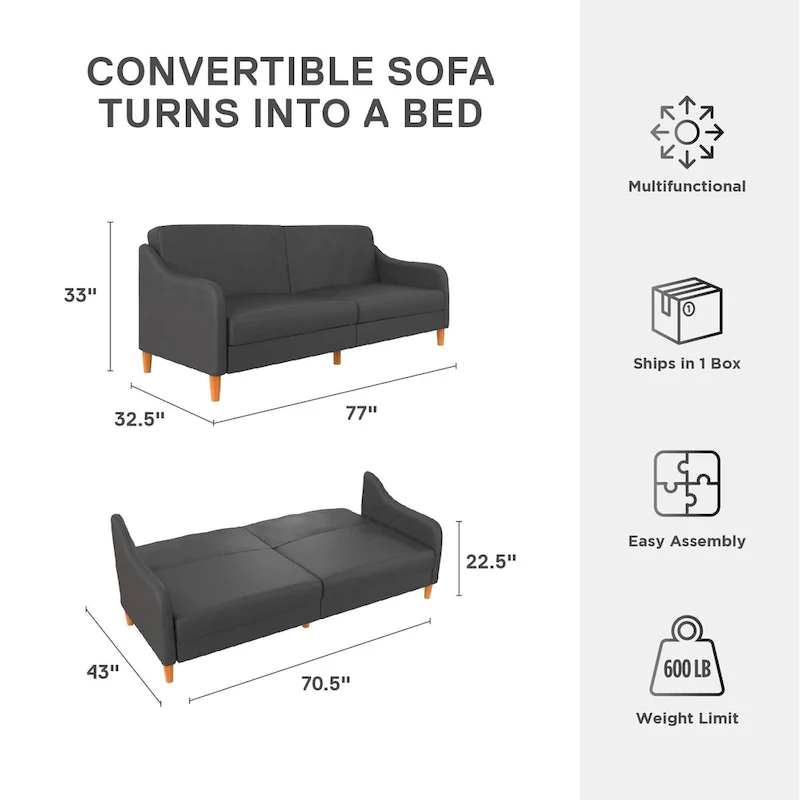 Avenue Greene Jayson Coil Futon