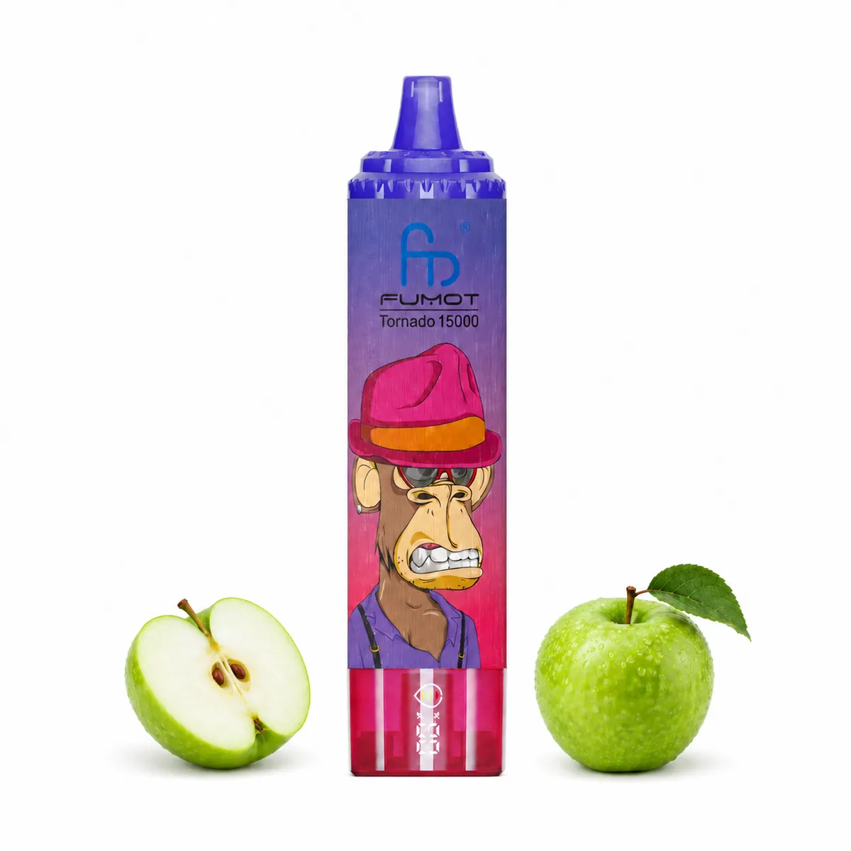 Fumot Tornado 15000 Sour Apple – Einweg-Vape, Produktansicht