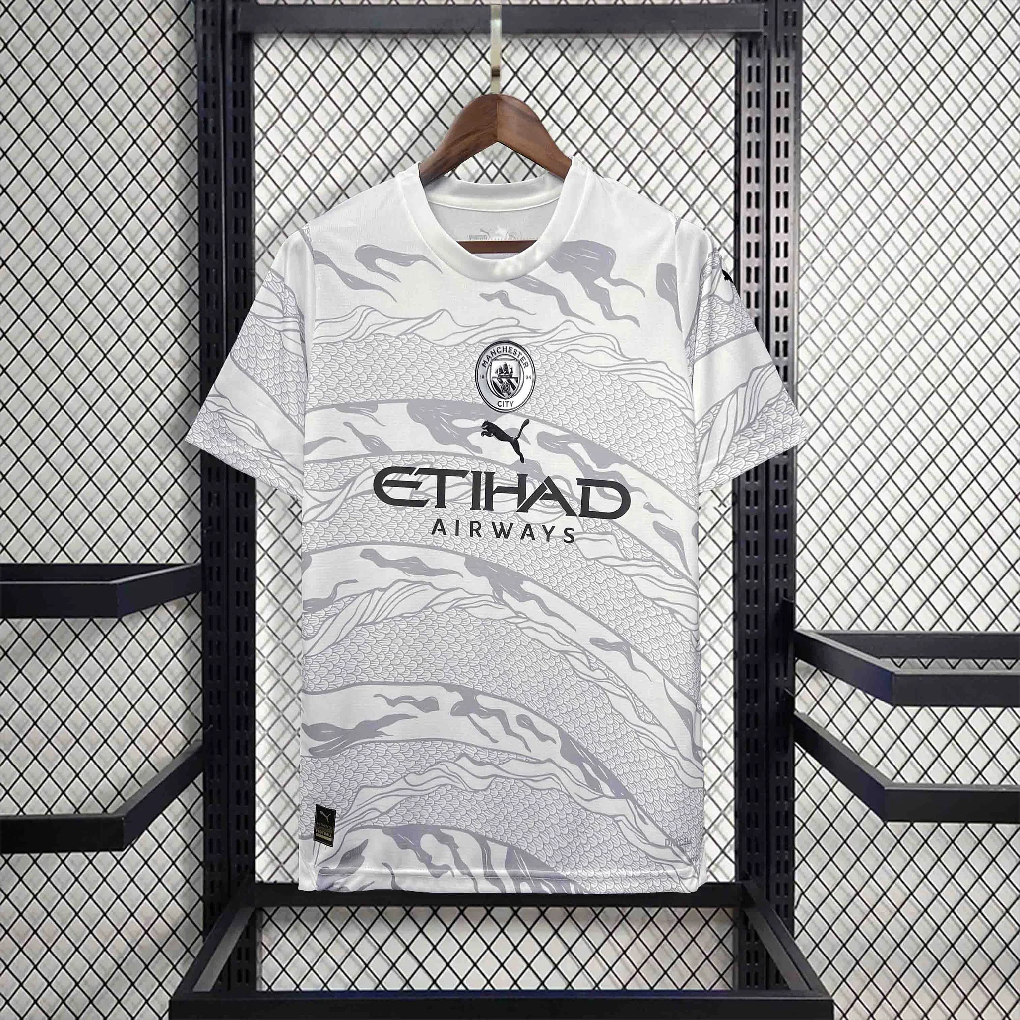 Maillot Manchester City saison 2023-2024 édition nouvel an Chinois