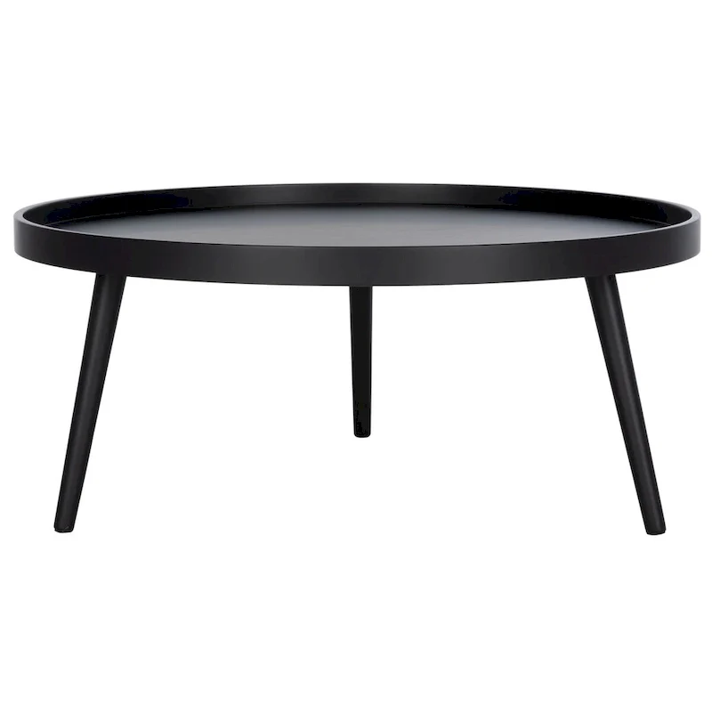 SAFAVIEH Arline Round Tray Top Coffee Table - 35.4 x 35.4 x 15 - 35Wx35Dx15H