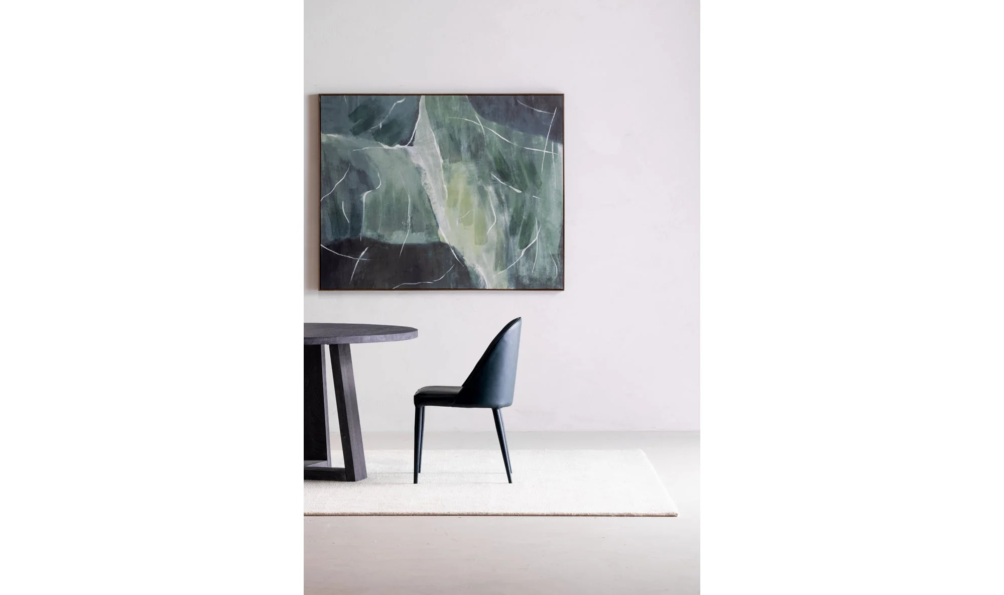 Burton FAUX LEATHER CHAIR