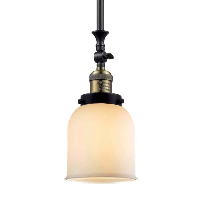 Innovations Lighting Small Bell 5  Wide Adjustable Mini Pendant