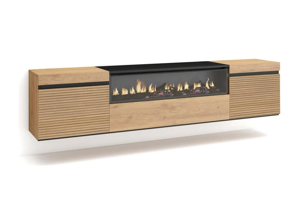 Meuble Banc Tele - Naturel clair