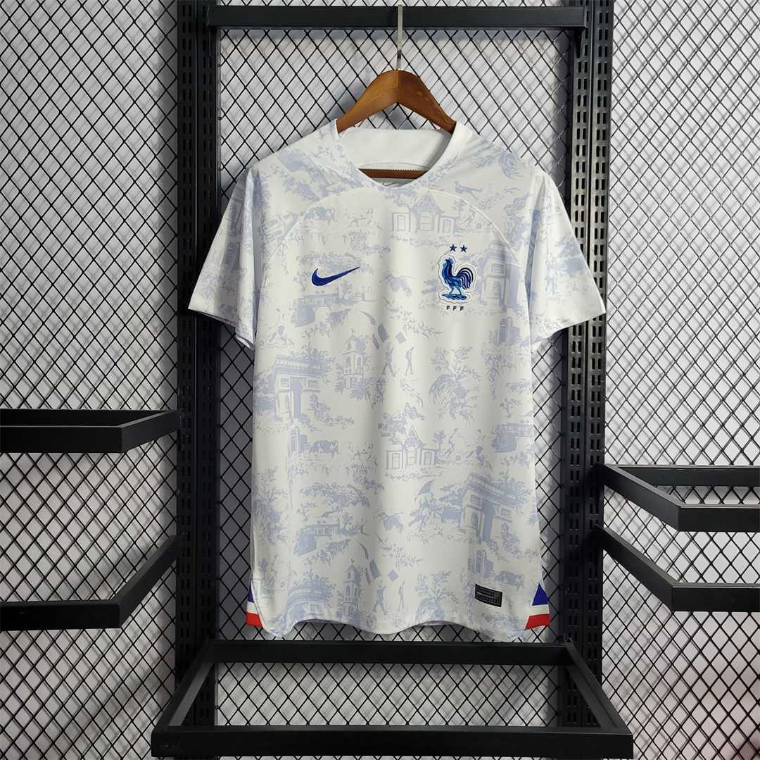 Maillot France saison 2022-2023 extérieur Coupe du Monde