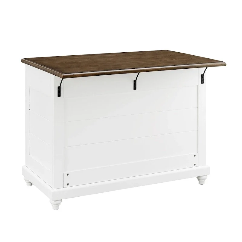 Avenue Greene Betty Kitchen Island with 2 Stools